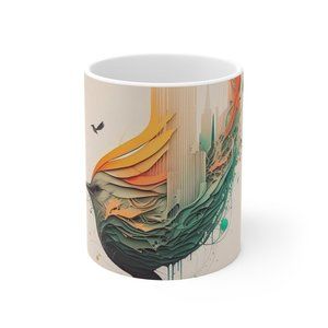 Mug for Coffee Lovers - Artistic and One-of-a-Kind Gift for Her/Him, Wedding
